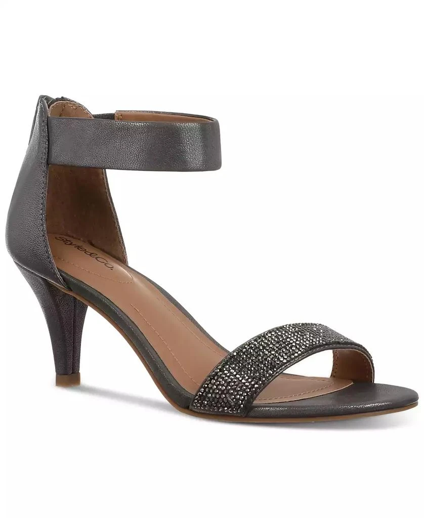 Style & Co Women's Phillys Two-Piece Evening Sandals, Created for Macy's 1