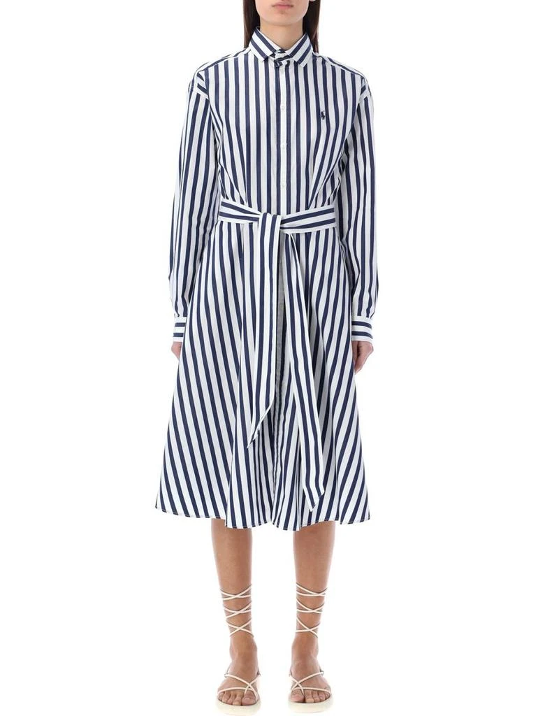 Ralph Lauren Polo Ralph Lauren Striped Cotton Shirtdress 1