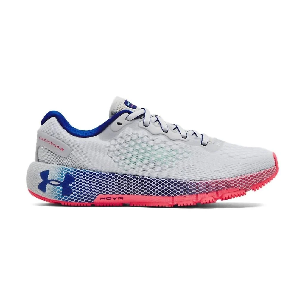 Under Armour Women's Hovr Machina 2 Running Shoes - Medium Width In Gray/pink 1