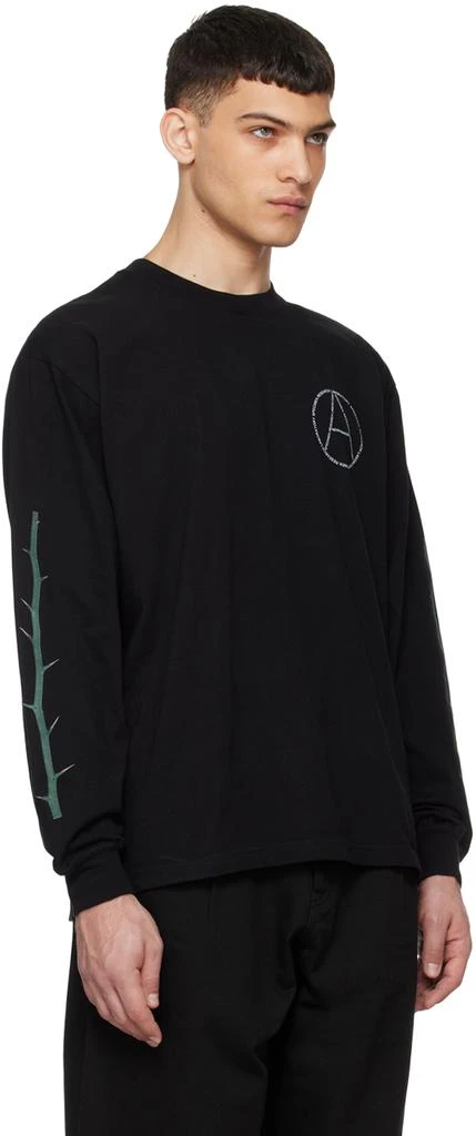 Neighborhood Black Printed Long Sleeve T-Shirt 2