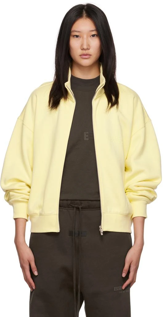 Essentials Yellow Full Zip Jacket 1