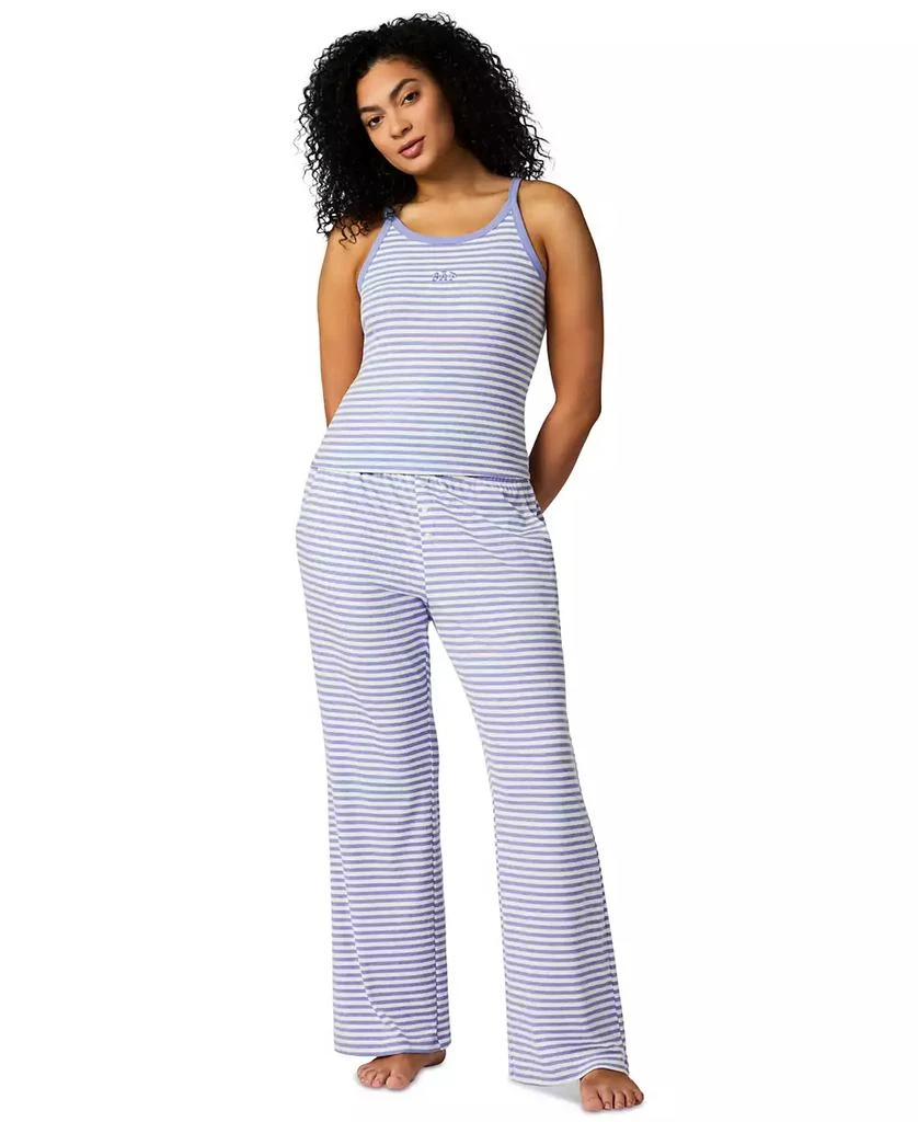 GAP Women's Ribbed Mid-Rise Lounge Pajama Pants 5