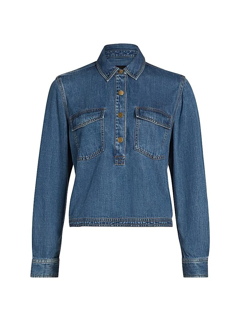 Rails Ports Denim Top