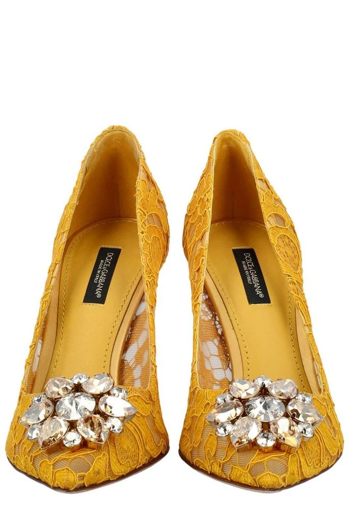 Dolce 
Gabbana Dolce 
Gabbana Taormina Lace Embellished Pumps 5