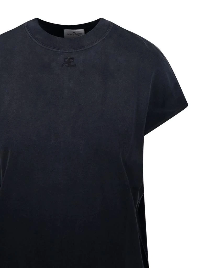 Courrèges Courrèges Short-Sleeve Crewneck T-Shirt Mini Dress 4