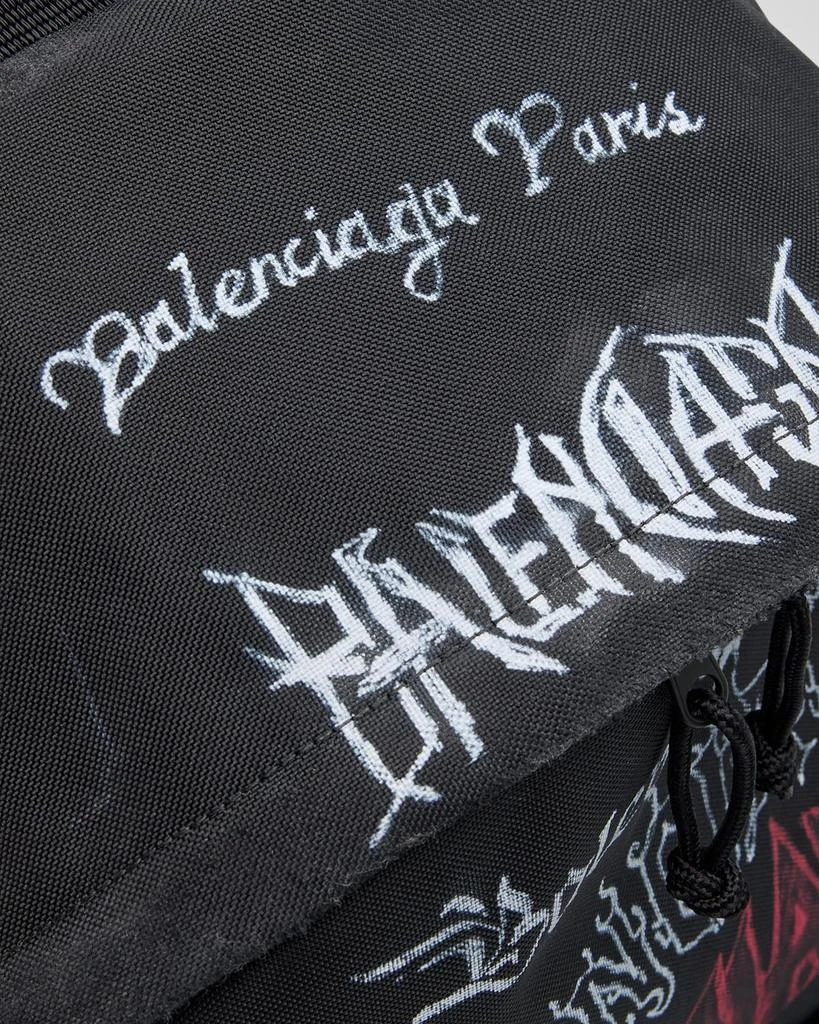 Balenciaga Men's Explorer DIY Metal Allover Backpack 7