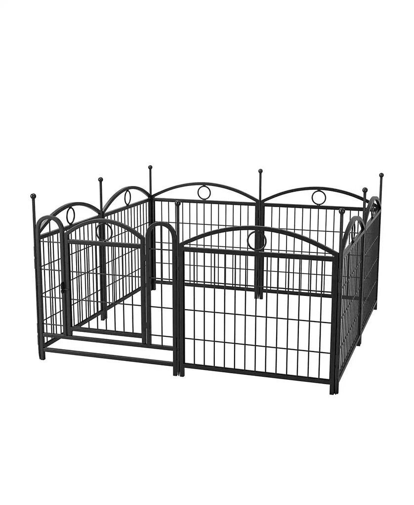 Streamdale Furniture Dog Playpen 24" 8 Panel Metal Pet Fence 3