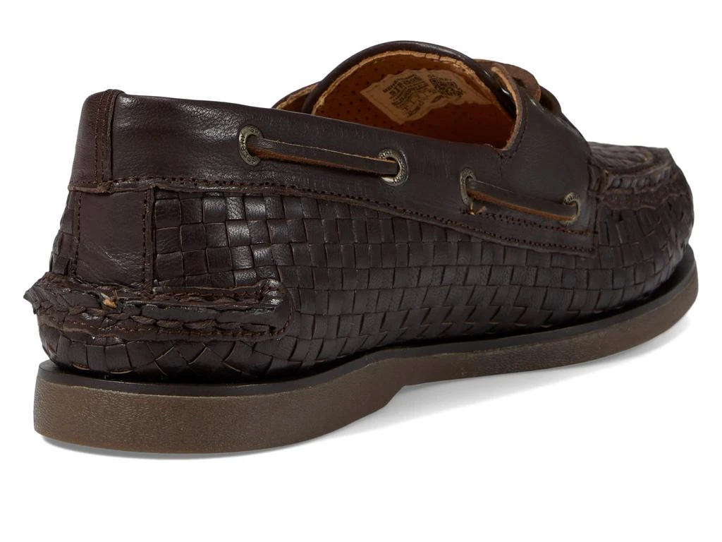 Sperry Gold Authentic Original 2-Eye Woven 5