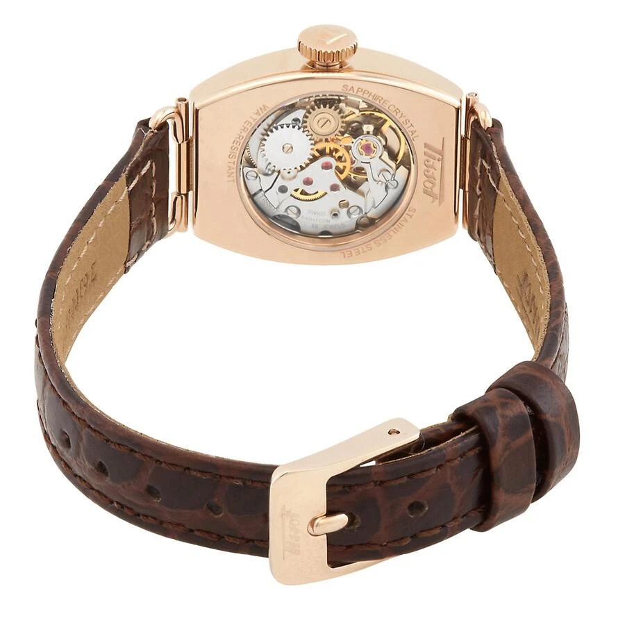 Tissot Heritage Hand Wind White Dial Ladies Watch T128.161.36.012.00 3