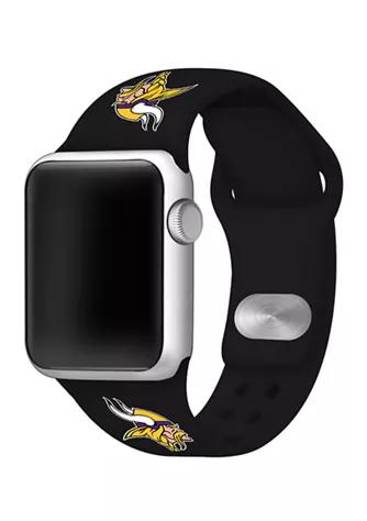 GameTime Bands Bands Nfl Minnesota Vikings Silicone 38 Millimeter Apple Watch Band