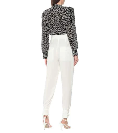 Isabel Marant Racomi crêpe carrot pants 3