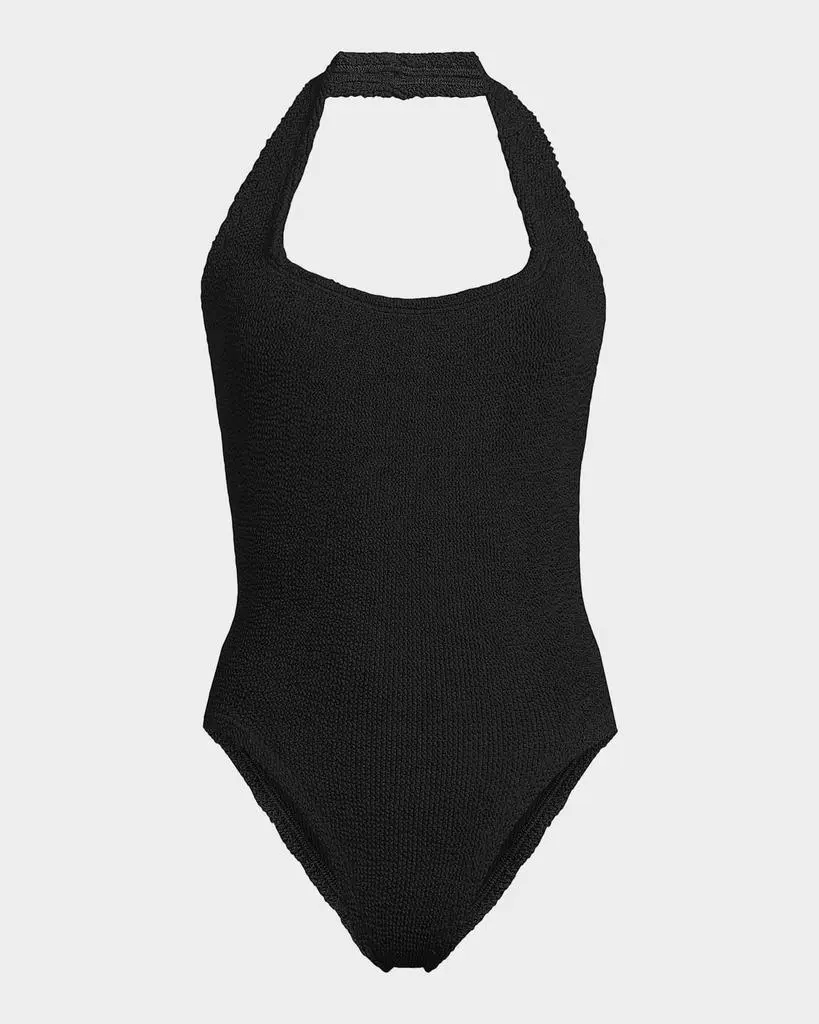 Hunza G Sandy Open-Back One-Piece Swimsuit
