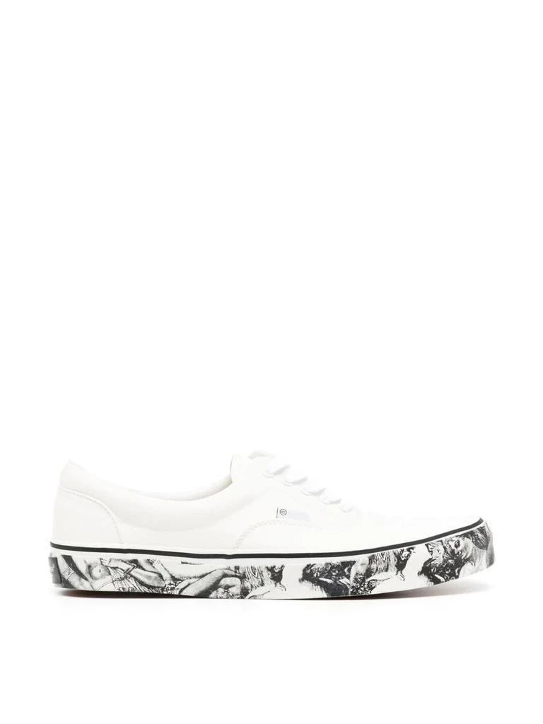 UNDERCOVER PRINTED SOLES CANVAS SNEAKERS 1