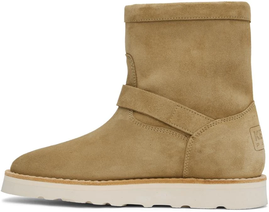Kenzo Beige Kenzo Paris Kenzocozy Boots 3