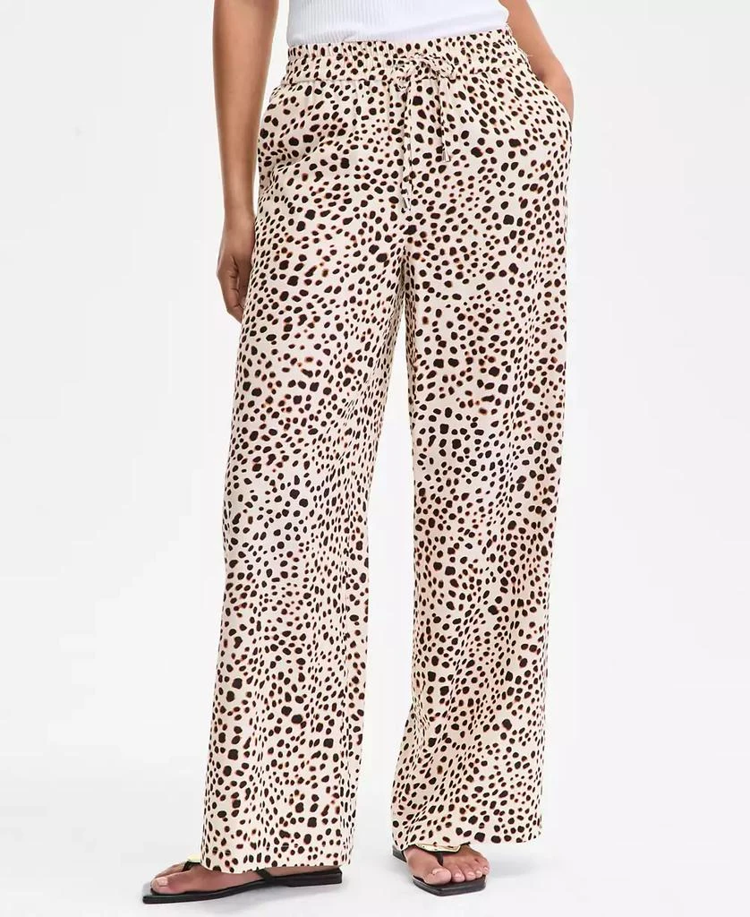 INC International Women's Printed Wide-Leg Pull-On Pants, Exclusively at Macy's 3