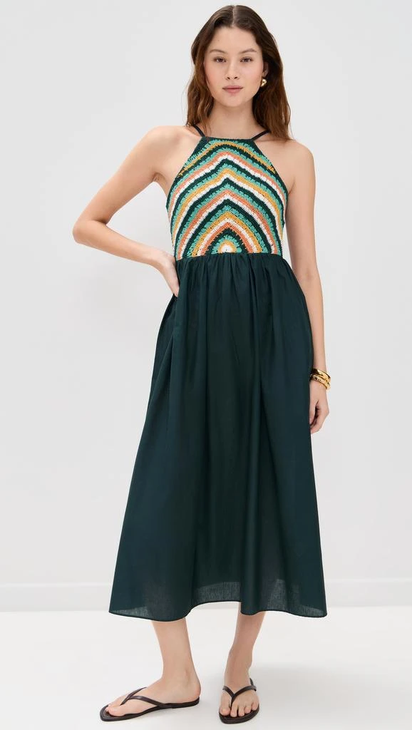 Playa Lucila Crochet Halter Dress 1