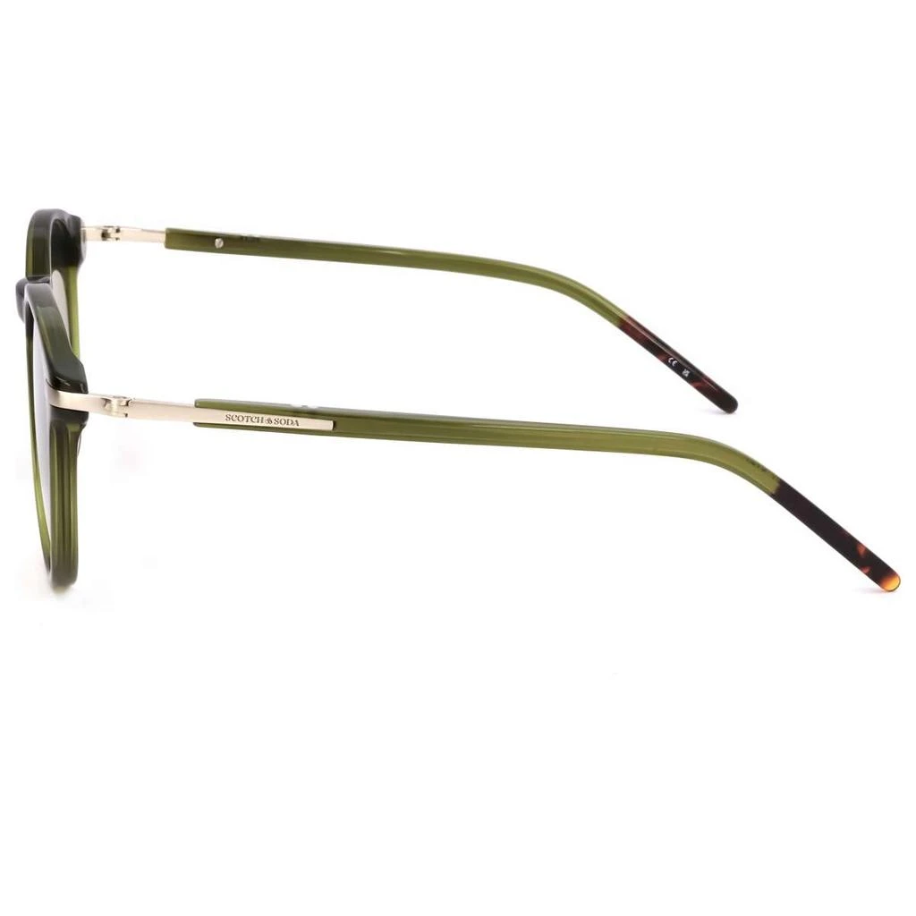 Scotch & Soda Scotch & Soda Men's Green Square Sunglasses 3