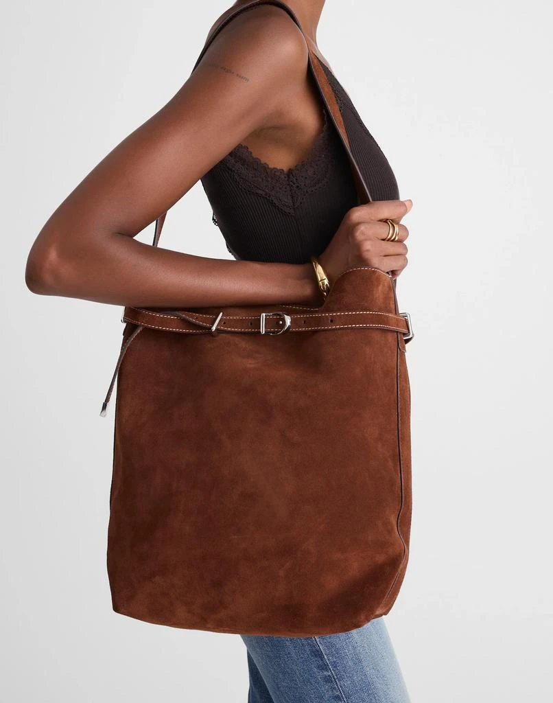 Madewell The Essential Belted Bucket Tote 3