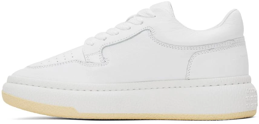 MM6 White Platform Sneakers 3
