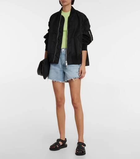 AGOLDE Parker mid-rise shorts 2