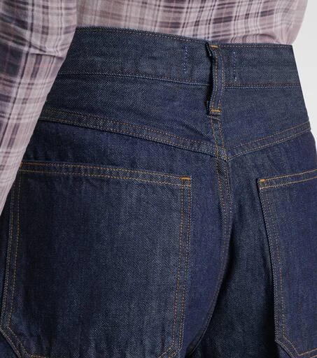 AGOLDE Nolan high-rise denim Bermuda shorts 5