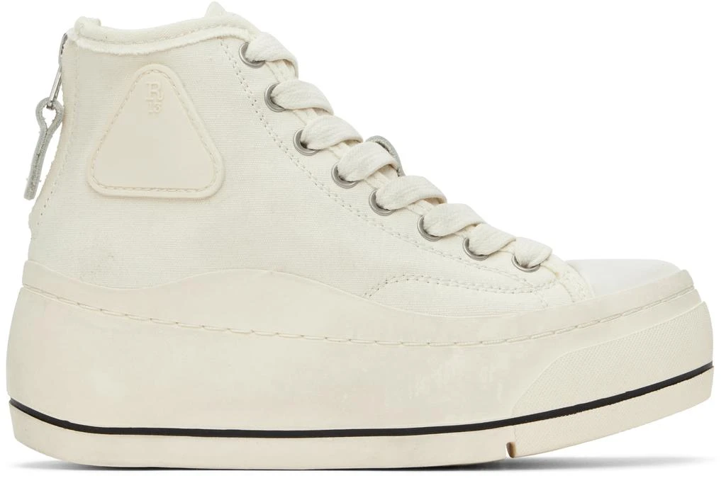 R13 Off-White Kurt High Top Sneakers 1