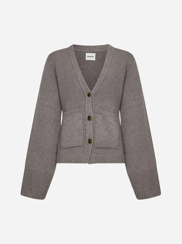 Khaite Scarlet cashmere cardigan 1