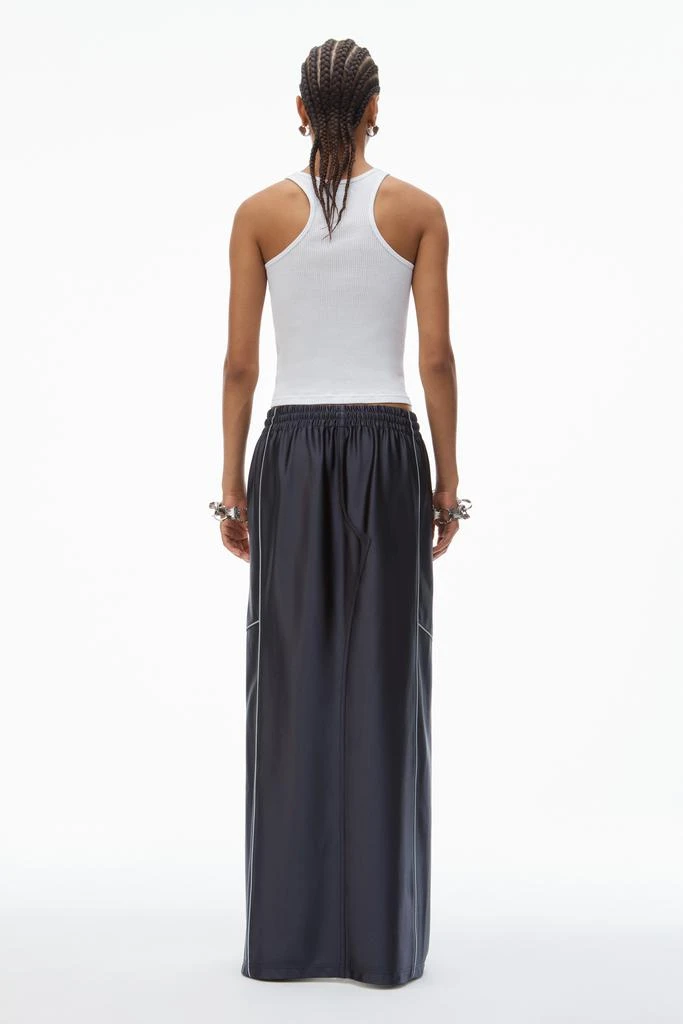 Alexander Wang Deconstructed Tube Skirt in Satin Faille Jersey 4
