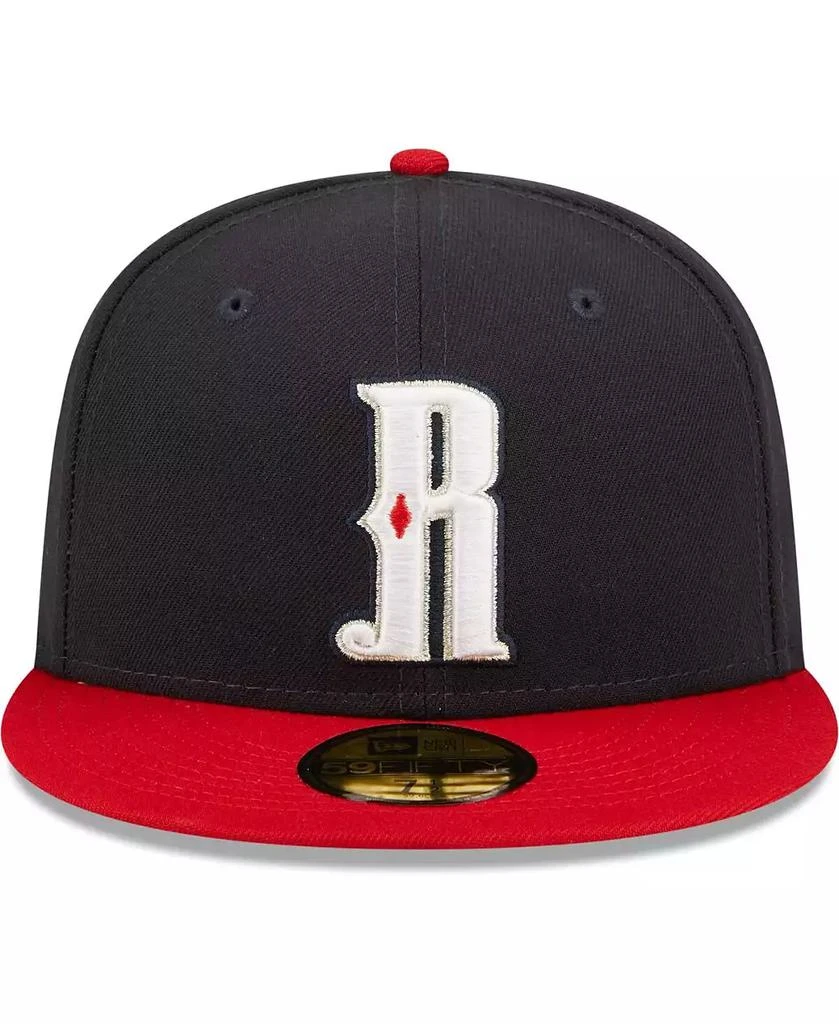 New Era Men's Navy Reno Aces Authentic Collection Team 59FIFTY Fitted Hat 2