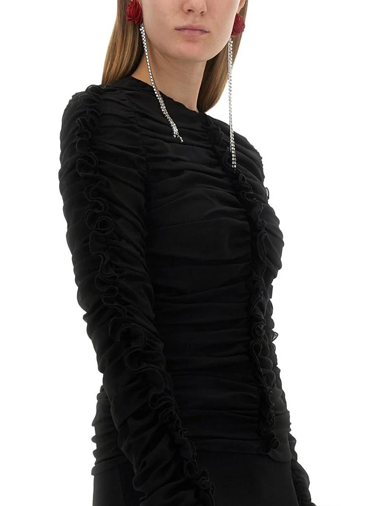 Magda Butrym Magda Butrym Long-Sleeved Ruched Top 4