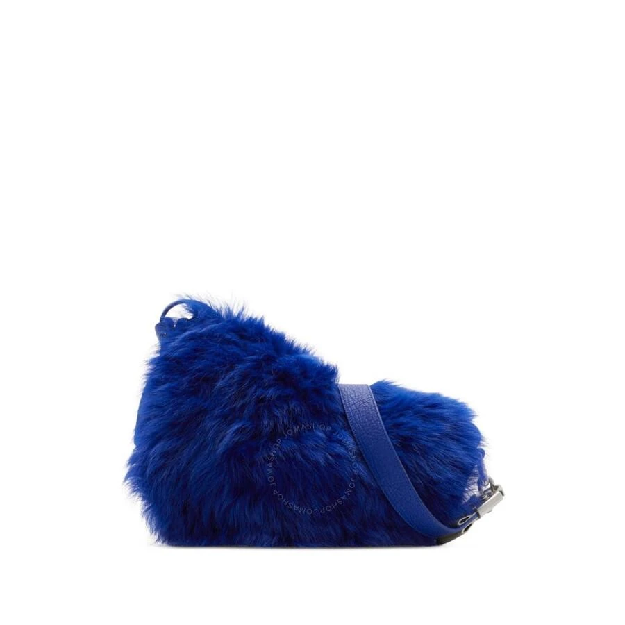 Burberry Small Knight Faux-Fur Shoulder Bag 1