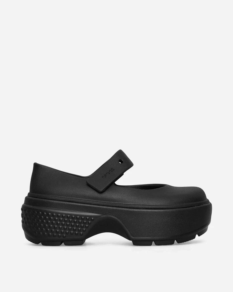 Crocs Women's Stomp Mary Jane Clogs Black 2