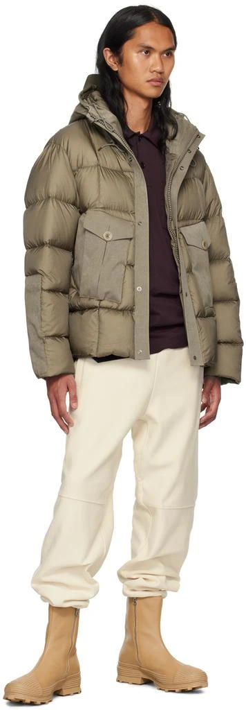 Ten c Taupe Tempest Combo Down Jacket 4