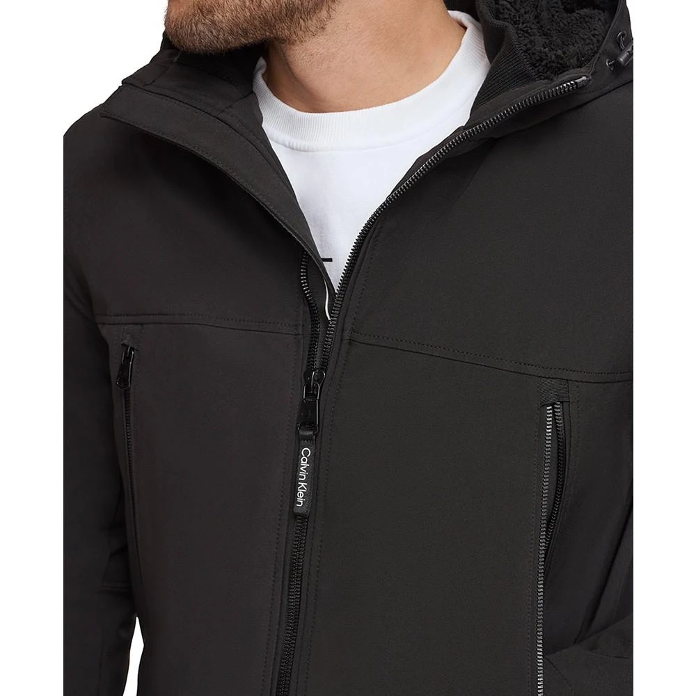 Calvin Klein Men's Sherpa Lined Infinite Stretch Soft Shell Jacket 3