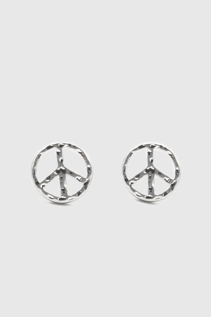 Rebecca Minkoff Peace Sign Stud