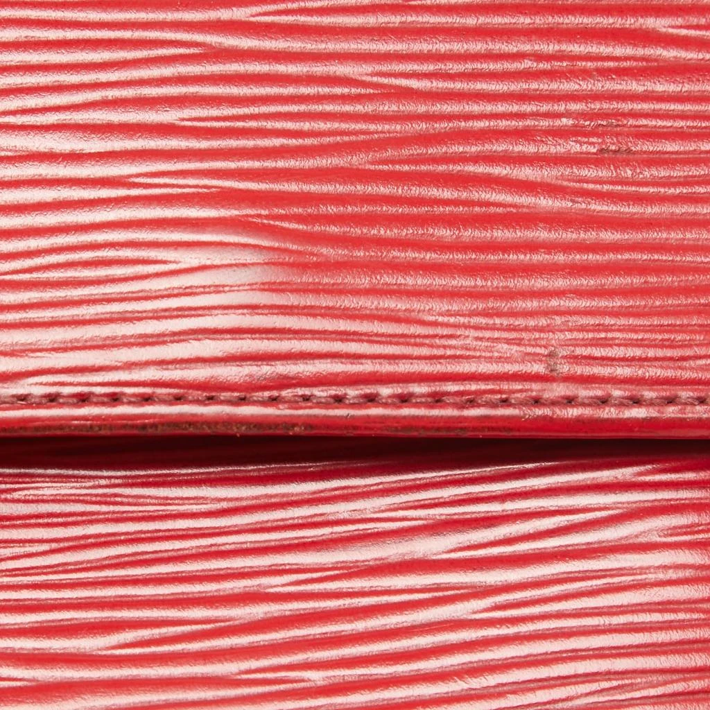 Louis Vuitton Red Epi Leather Elise Wallet.. 4