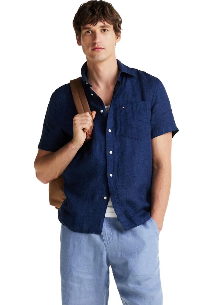 Tommy Hilfiger Pigment Dyed Linen Shirt