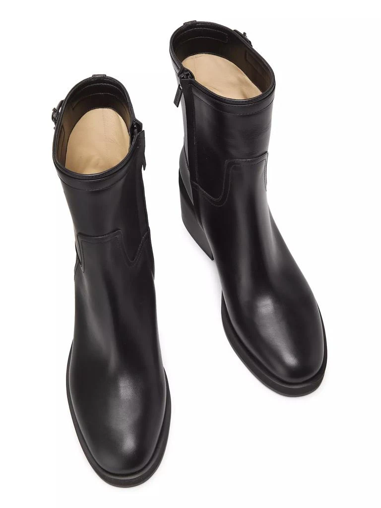 Jimmy Choo Yasmin 45MM Leather Ankle Boots 4