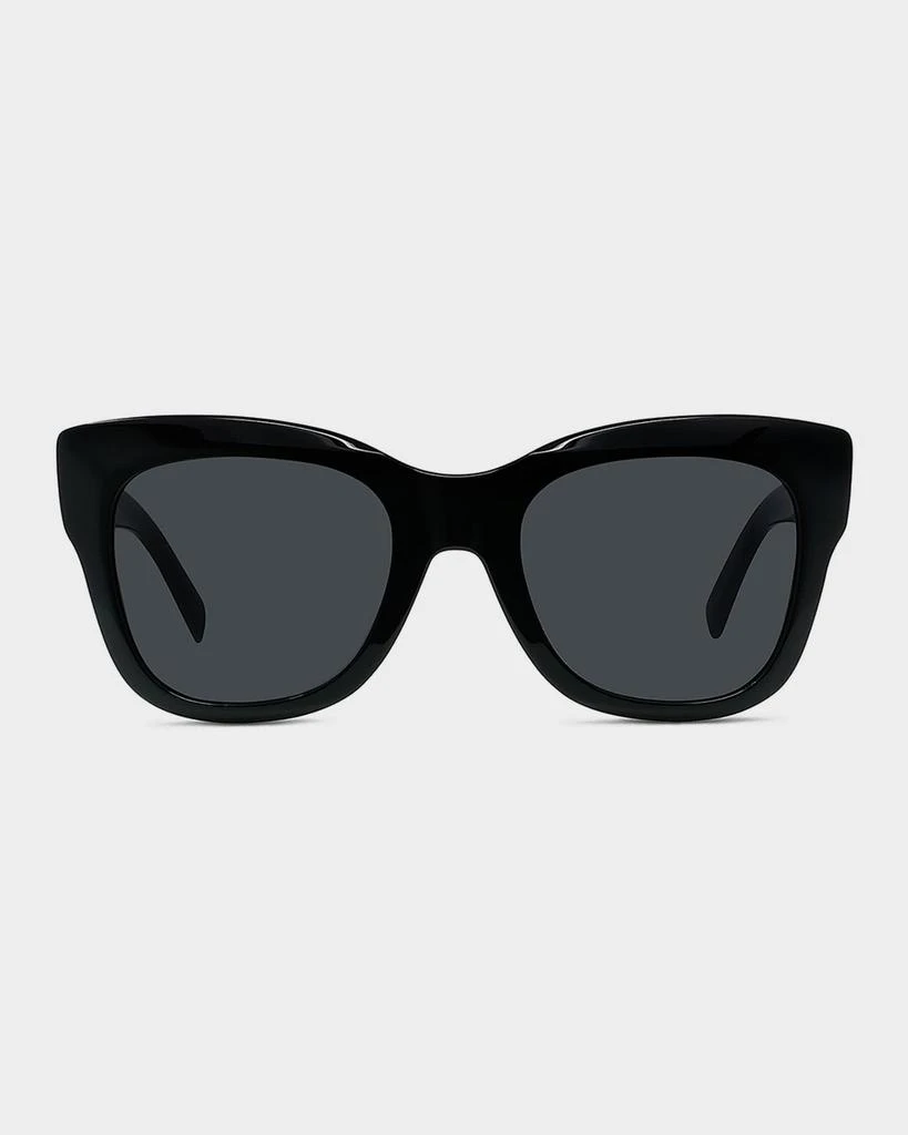 NEW Givenchy Black Square Oversized Sunglasses Givenchy Square Sunglasses GV7123/G/S 8079O Black 55mm 7123  main image 3