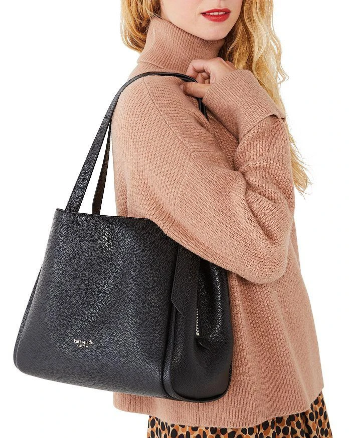 Kate Spade Knott Leather Large Shoulder Bag 2