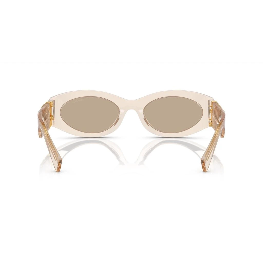 Miu Miu Eyewear Miu Miu Eyewear Oval-Frame Sunglasses 5