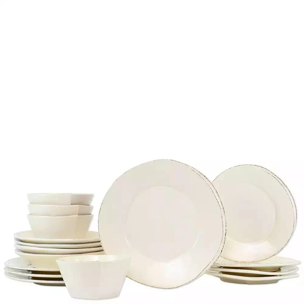 VIETRI Lastra 16 Pc. Dinnerware Set, Service for 4 3