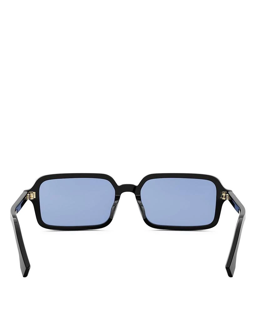 Fendi Selleria Rectangle Sunglasses, 54mm 4