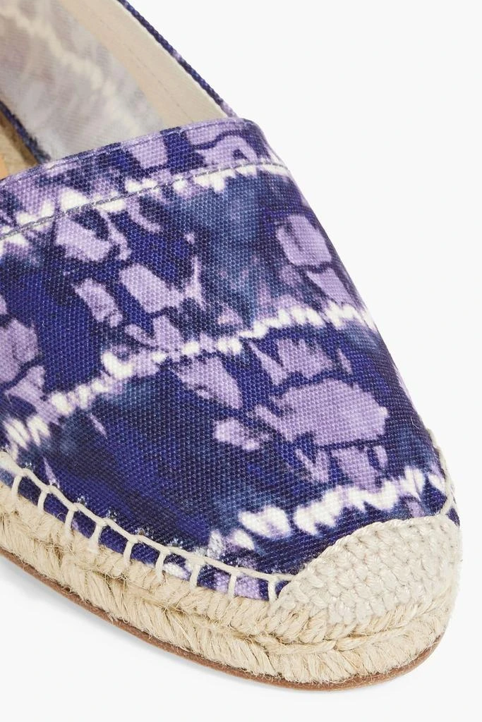 ALTUZARRA Kenda printed canvas espadrilles 4