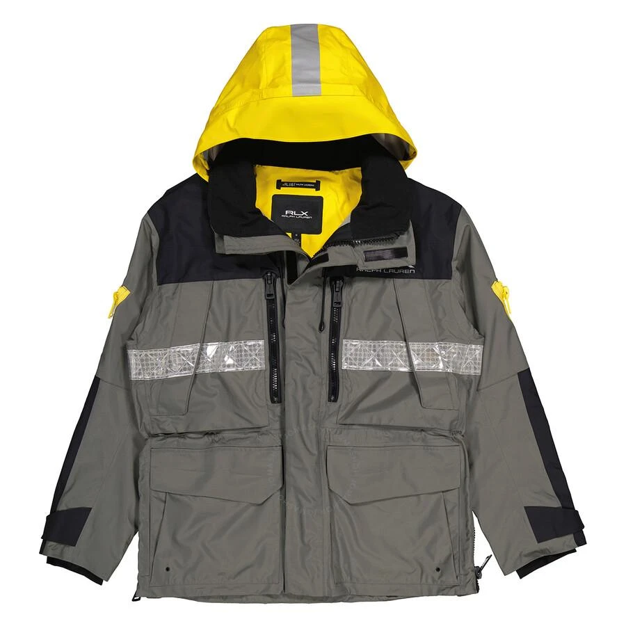 Ralph Lauren Grey RLX Water Repellent Hooded Jacket 3