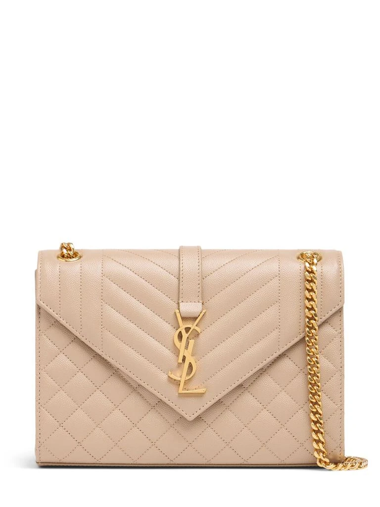 Yves Saint Laurent Medium Envelope Quilted Leather Bag 1
