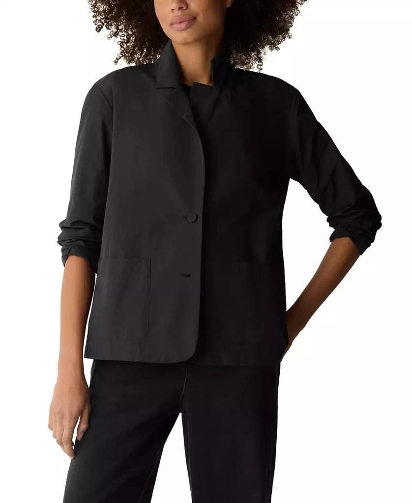 Eileen Fisher Women
s Button-Front Blazer