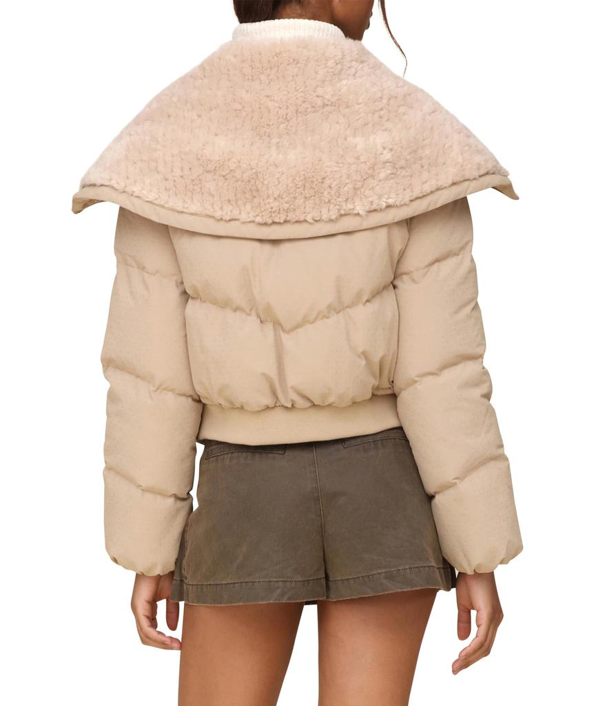 Avec Les Filles Thermalpuff™ Envelope Collar Puffer