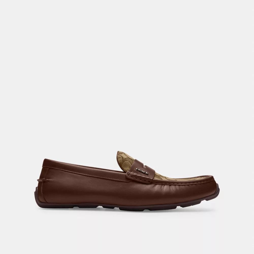 Shop Liam Driver In Signature Jacquard on Sale at BeyondStyle