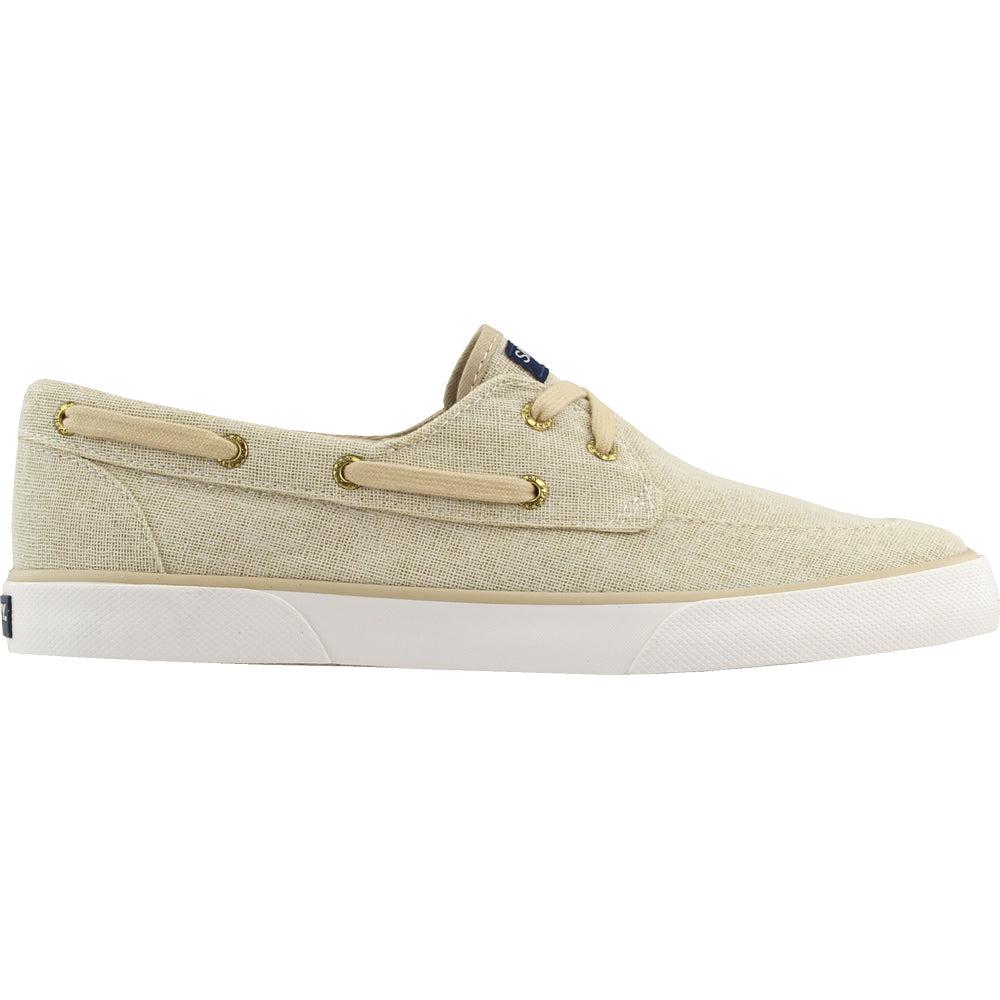 Sperry Pier Boat Sparkle Canvas Slip On Sneakers